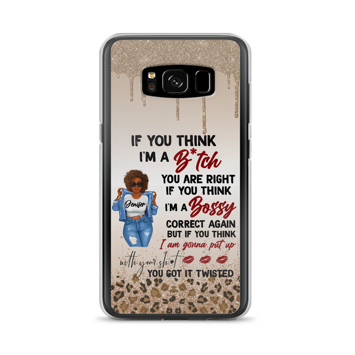 Custom Personalized Someone Called Me A Bitch Phone Case - Case For iPhone and Samsung Models