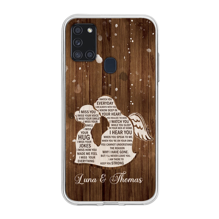Custom Personalized I Miss Your Voice Memorial Phone Case - Memorial Gift Idea For Couple - Case For iPhone And Samsung
