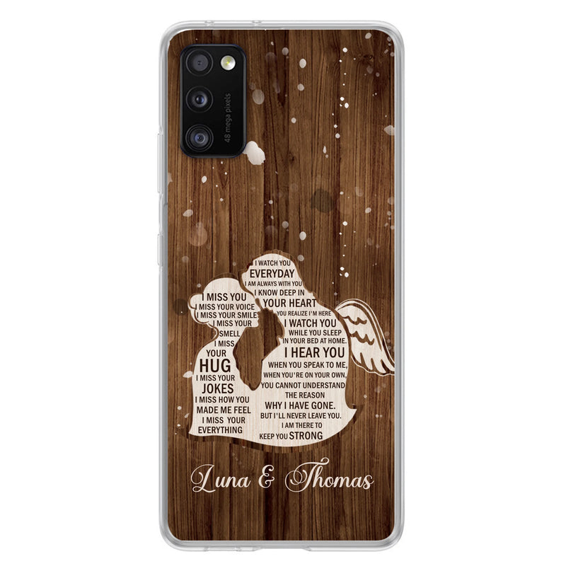 Custom Personalized I Miss Your Voice Memorial Phone Case - Memorial Gift Idea For Couple - Case For iPhone And Samsung
