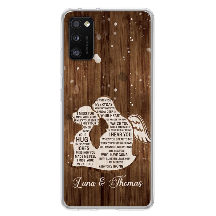 Custom Personalized I Miss Your Voice Memorial Phone Case - Memorial Gift Idea For Couple - Case For iPhone And Samsung