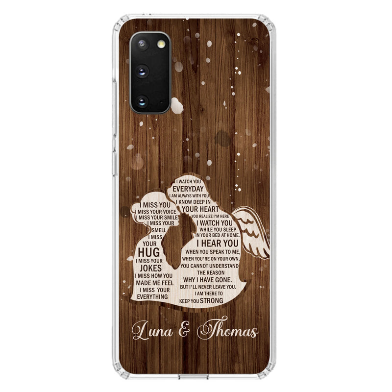 Custom Personalized I Miss Your Voice Memorial Phone Case - Memorial Gift Idea For Couple - Case For iPhone And Samsung
