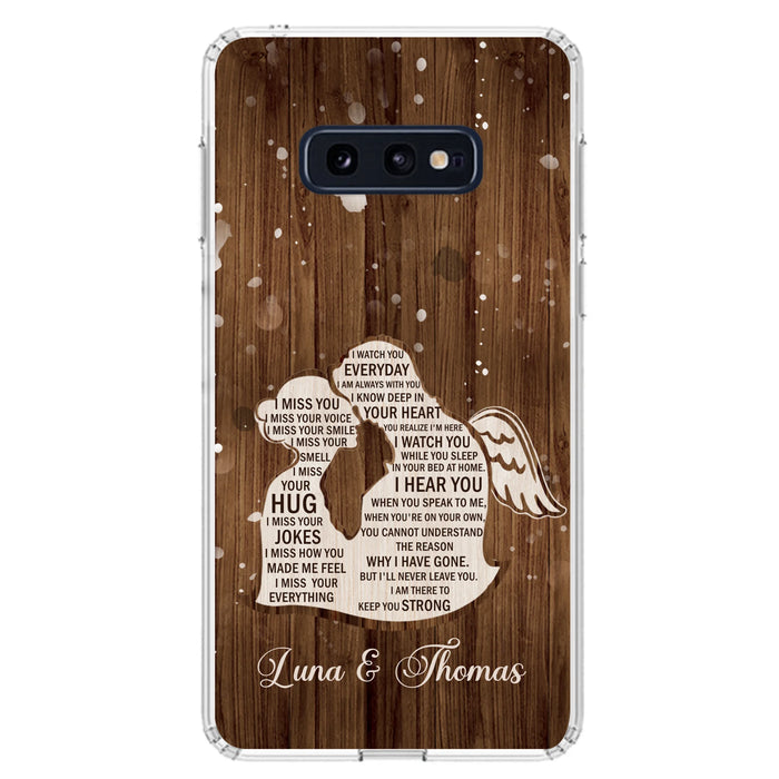 Custom Personalized I Miss Your Voice Memorial Phone Case - Memorial Gift Idea For Couple - Case For iPhone And Samsung