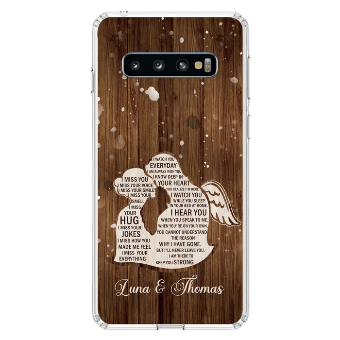 Custom Personalized I Miss Your Voice Memorial Phone Case - Memorial Gift Idea For Couple - Case For iPhone And Samsung
