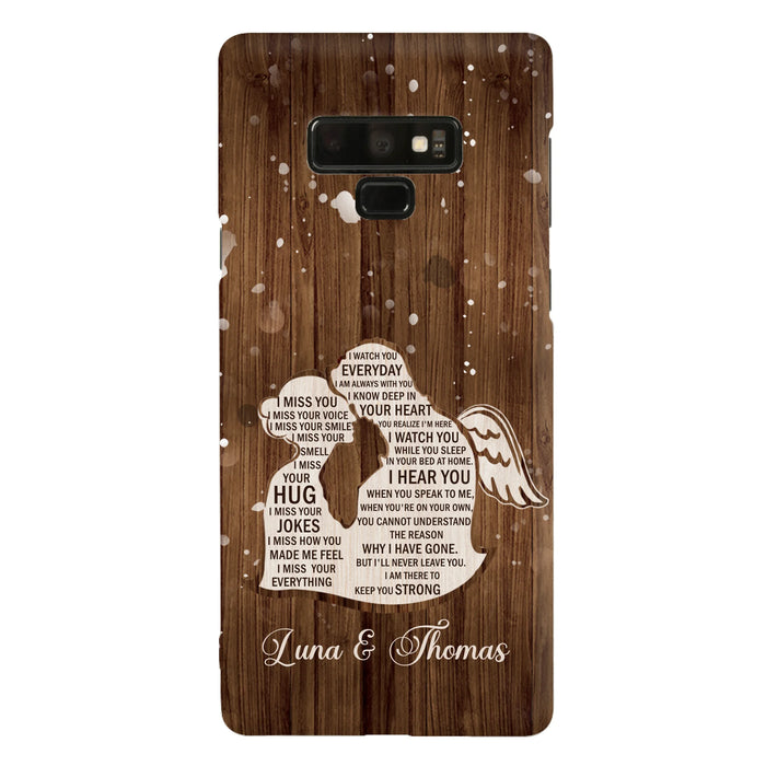 Custom Personalized I Miss Your Voice Memorial Phone Case - Memorial Gift Idea For Couple - Case For iPhone And Samsung