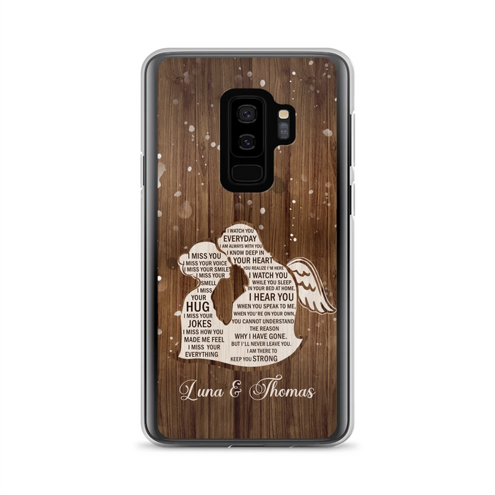 Custom Personalized I Miss Your Voice Memorial Phone Case - Memorial Gift Idea For Couple - Case For iPhone And Samsung