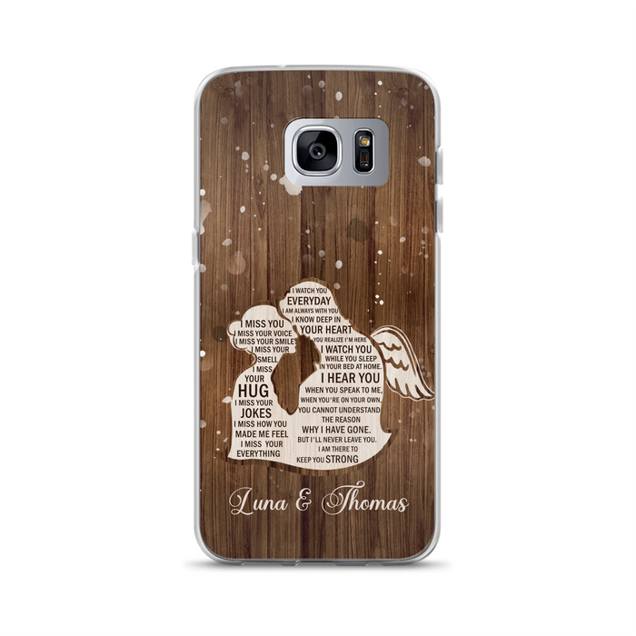Custom Personalized I Miss Your Voice Memorial Phone Case - Memorial Gift Idea For Couple - Case For iPhone And Samsung
