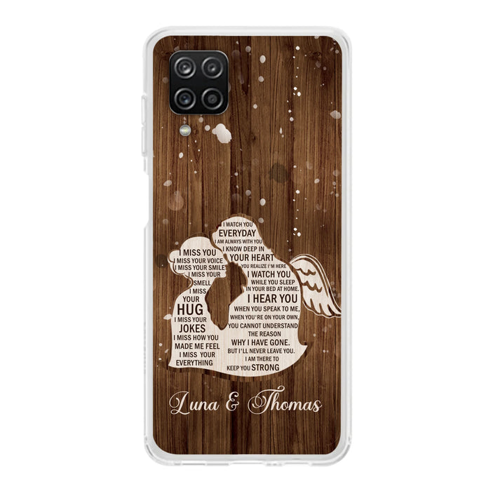 Custom Personalized I Miss Your Voice Memorial Phone Case - Memorial Gift Idea For Couple - Case For iPhone And Samsung