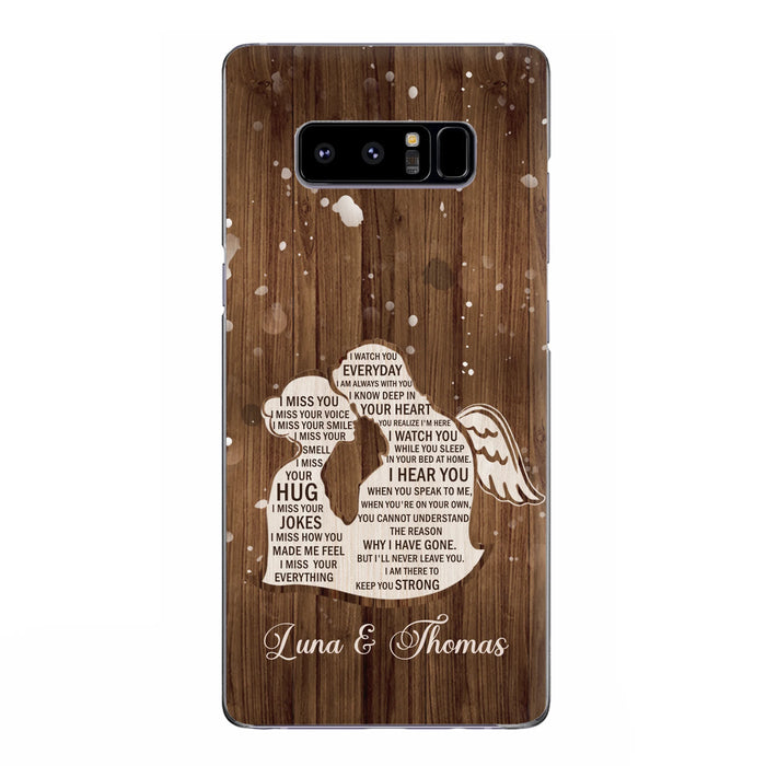 Custom Personalized I Miss Your Voice Memorial Phone Case - Memorial Gift Idea For Couple - Case For iPhone And Samsung