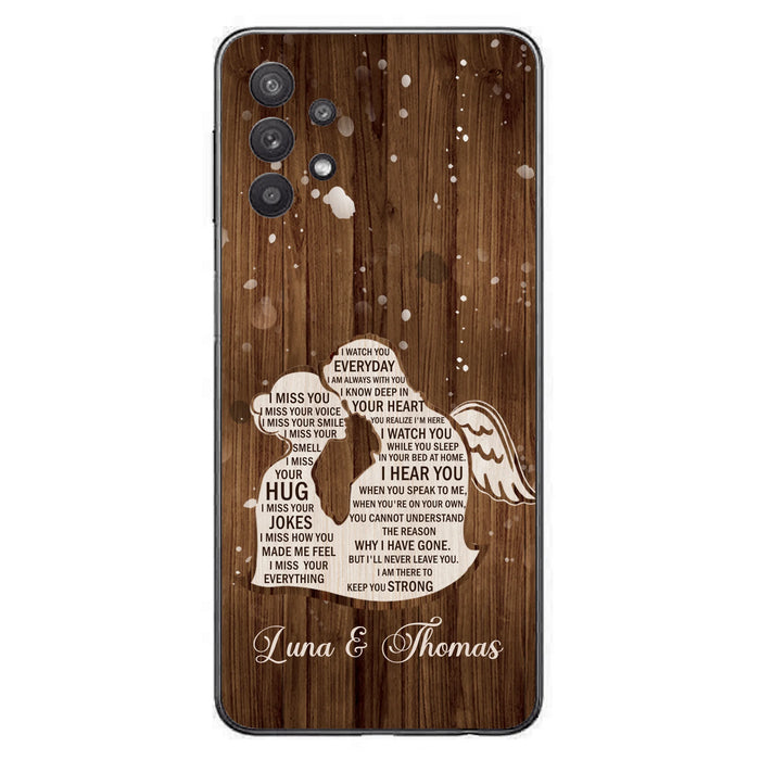 Custom Personalized I Miss Your Voice Memorial Phone Case - Memorial Gift Idea For Couple - Case For iPhone And Samsung