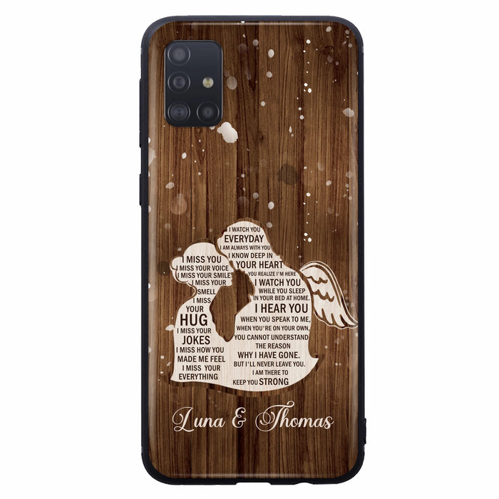 Custom Personalized I Miss Your Voice Memorial Phone Case - Memorial Gift Idea For Couple - Case For iPhone And Samsung