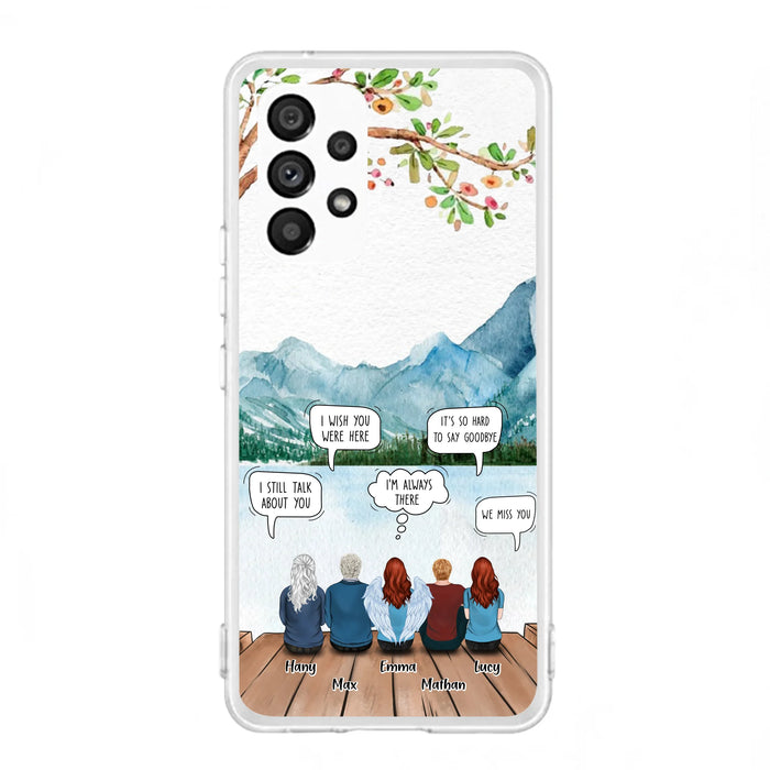 Custom Personalized Memorial Phone Case - Upto 5 People - Best Gift For Family - Case For Iphone & Samsung