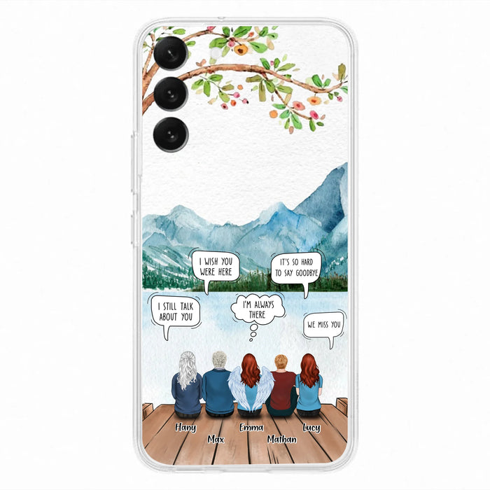 Custom Personalized Memorial Phone Case - Upto 5 People - Best Gift For Family - Case For Iphone & Samsung