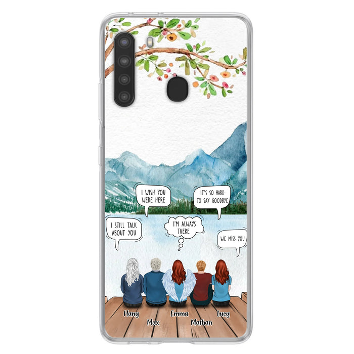 Custom Personalized Memorial Phone Case - Upto 5 People - Best Gift For Family - Case For Iphone & Samsung