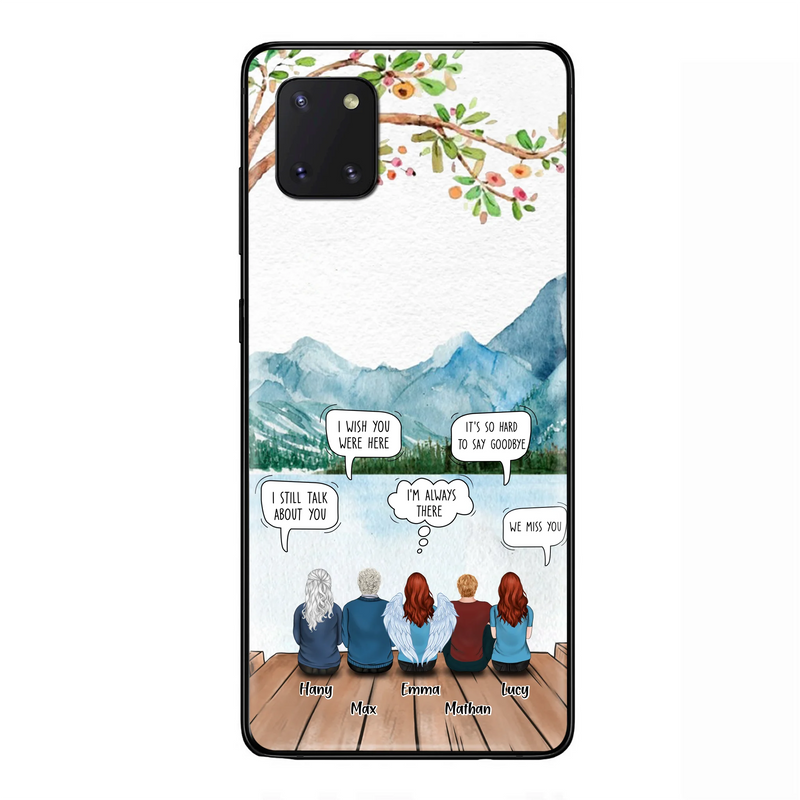 Custom Personalized Memorial Phone Case - Upto 5 People - Best Gift For Family - Case For Iphone & Samsung