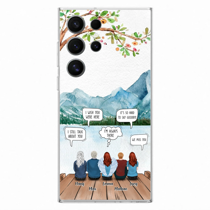 Custom Personalized Memorial Phone Case - Upto 5 People - Best Gift For Family - Case For Iphone & Samsung