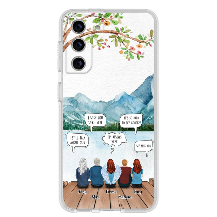 Custom Personalized Memorial Phone Case - Upto 5 People - Best Gift For Family - Case For Iphone & Samsung