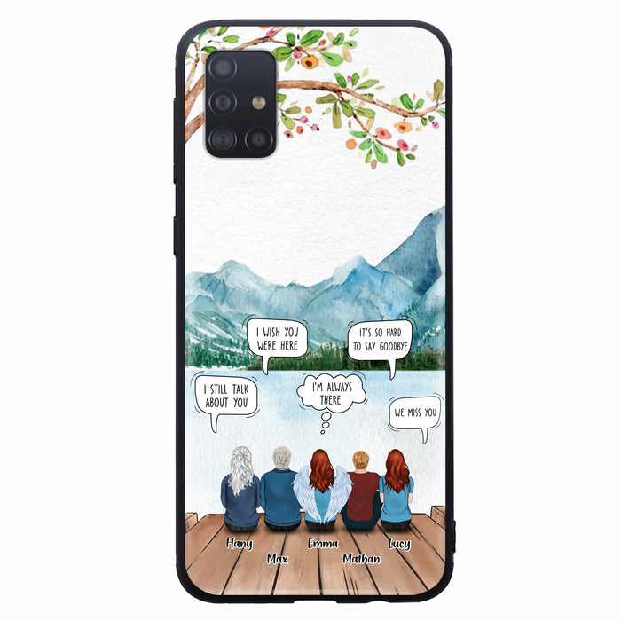 Custom Personalized Memorial Phone Case - Upto 5 People - Best Gift For Family - Case For Iphone & Samsung