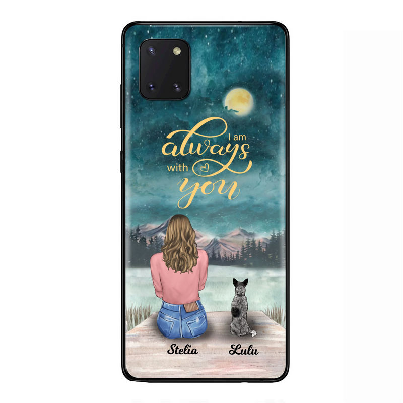 Personalized Phone Case Dog Mom - Gift For Dog Lovers with upto 4 Dogs - Busy Being A Dog Mom