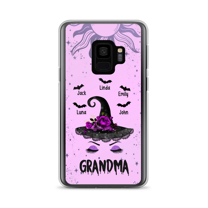 Personalized Grandma Witch Phone Case -
Upto 5 Kid's Name - Best Gift For Grandma- Grandma,Gigi,Nana,Mama,Gigi