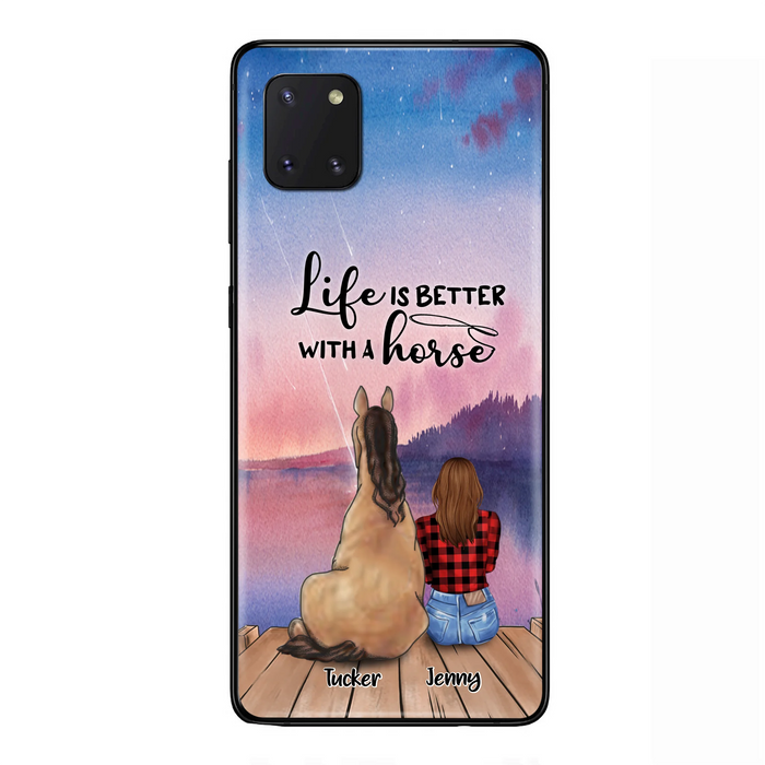 Personalized Horse/Dog Mom Phone Case - Upto 2 Horses and 3 Dogs - 9AGKN2