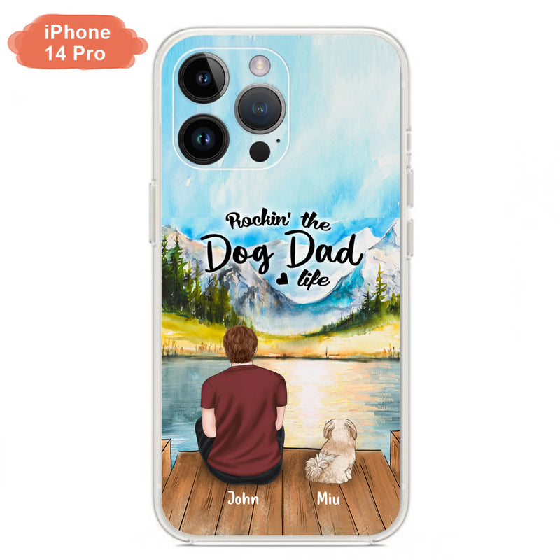 Personalized Pet Mom/Dad Phone Case - Chubby or Slim with up to 7 Pets