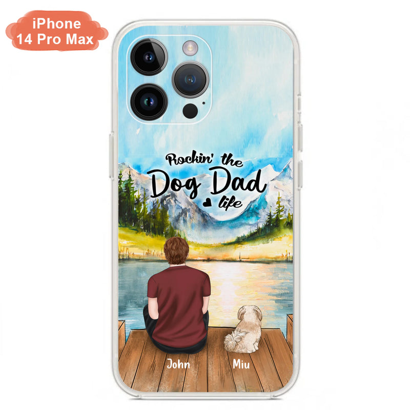 Personalized Pet Mom/Dad Phone Case - Chubby or Slim with up to 7 Pets
