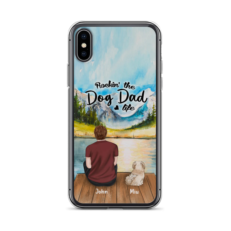 Personalized Pet Mom/Dad Phone Case - Chubby or Slim with up to 7 Pets