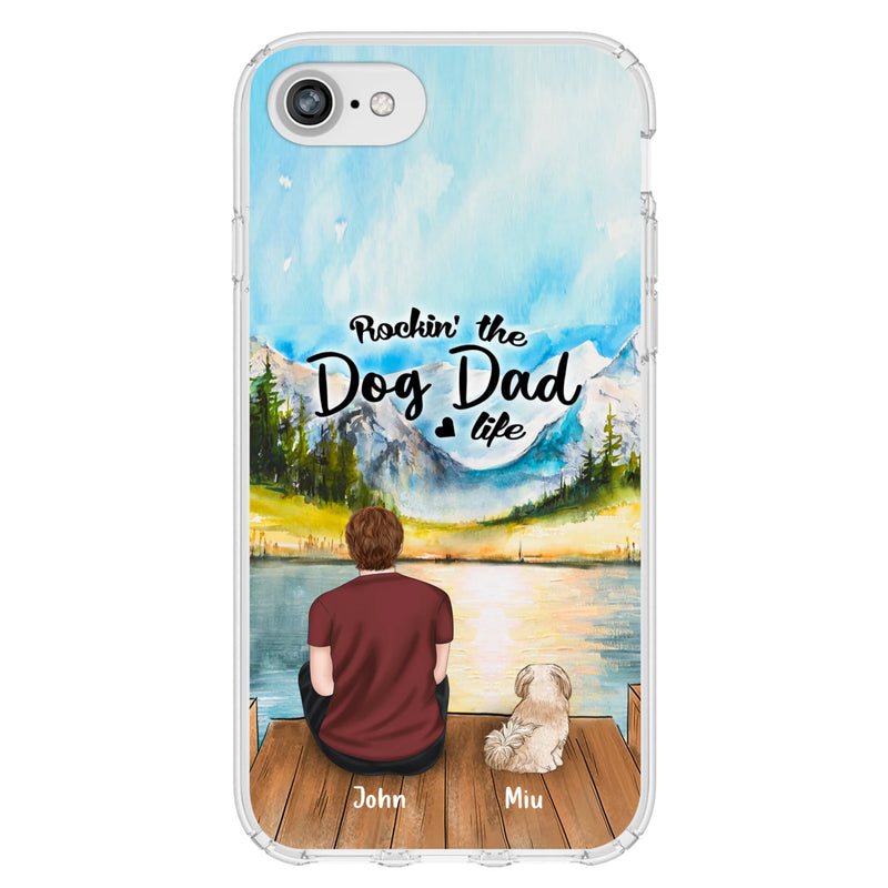 Personalized Pet Mom/Dad Phone Case - Chubby or Slim with up to 7 Pets