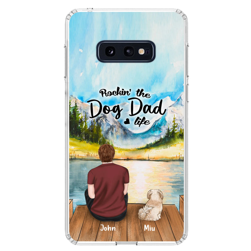 Personalized Pet Mom/Dad Phone Case - Chubby or Slim with up to 7 Pets