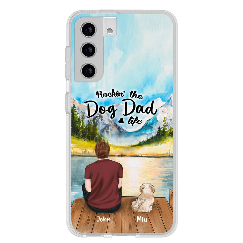 Personalized Pet Mom/Dad Phone Case - Chubby or Slim with up to 7 Pets
