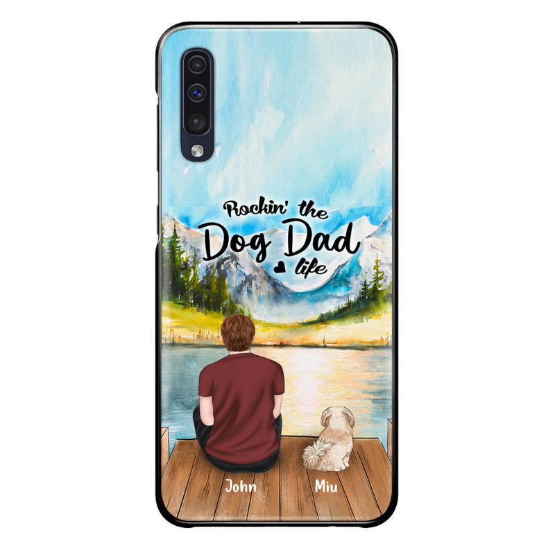 Personalized Pet Mom/Dad Phone Case - Chubby or Slim with up to 7 Pets
