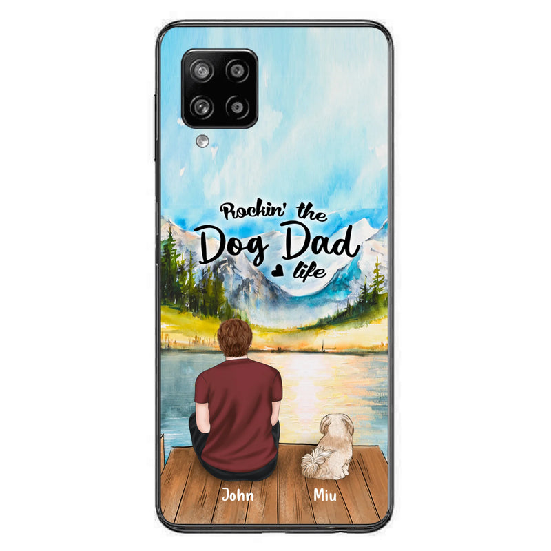 Personalized Pet Mom/Dad Phone Case - Chubby or Slim with up to 7 Pets