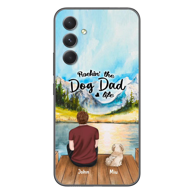 Personalized Pet Mom/Dad Phone Case - Chubby or Slim with up to 7 Pets