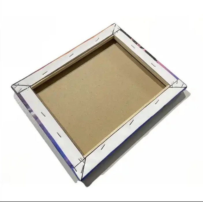 Personalized Grandma Goose Canvas – Custom Names with Grandkids with up to 9 Kids – Grandma Goose and Her Little Loves Wall Art