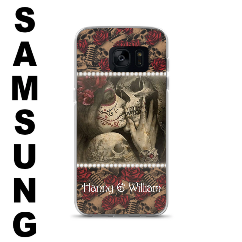 Custom Personalized Skull Phone Case - Phone Case For iPhone, Samsung and Xiaomi
