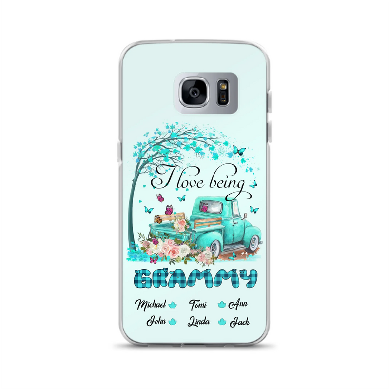 Custom Personalized Phone Case - I Love Being Grandma - R5OIKQ
