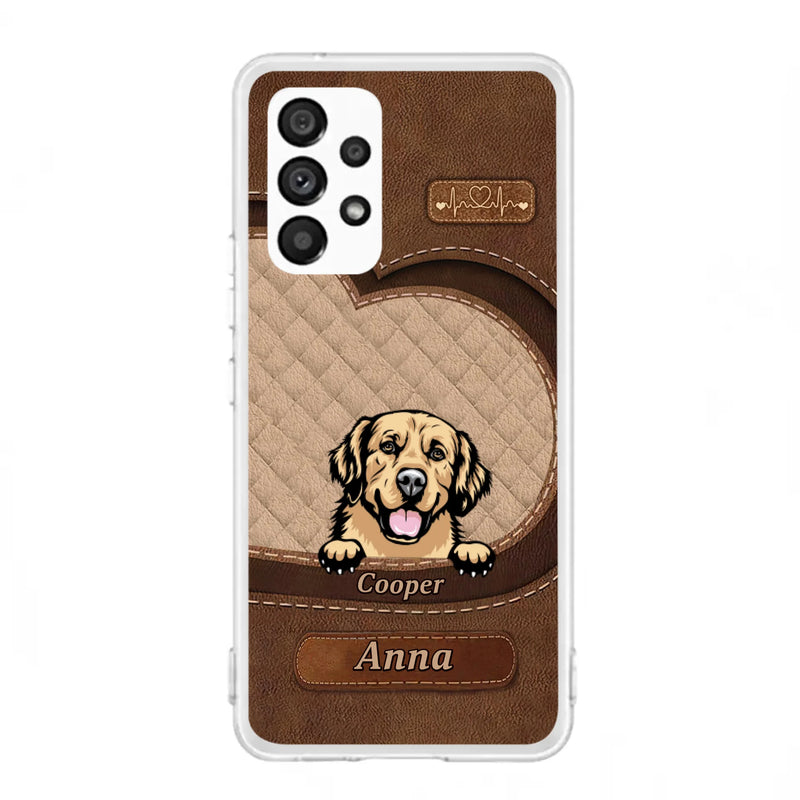 Custom Personalized Dog Phone Case - Gift Idea For Dog Lovers - Case For iPhone And Samsung