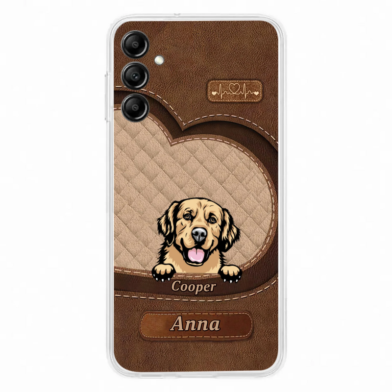 Custom Personalized Dog Phone Case - Gift Idea For Dog Lovers - Case For iPhone And Samsung