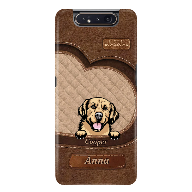 Custom Personalized Dog Phone Case - Gift Idea For Dog Lovers - Case For iPhone And Samsung