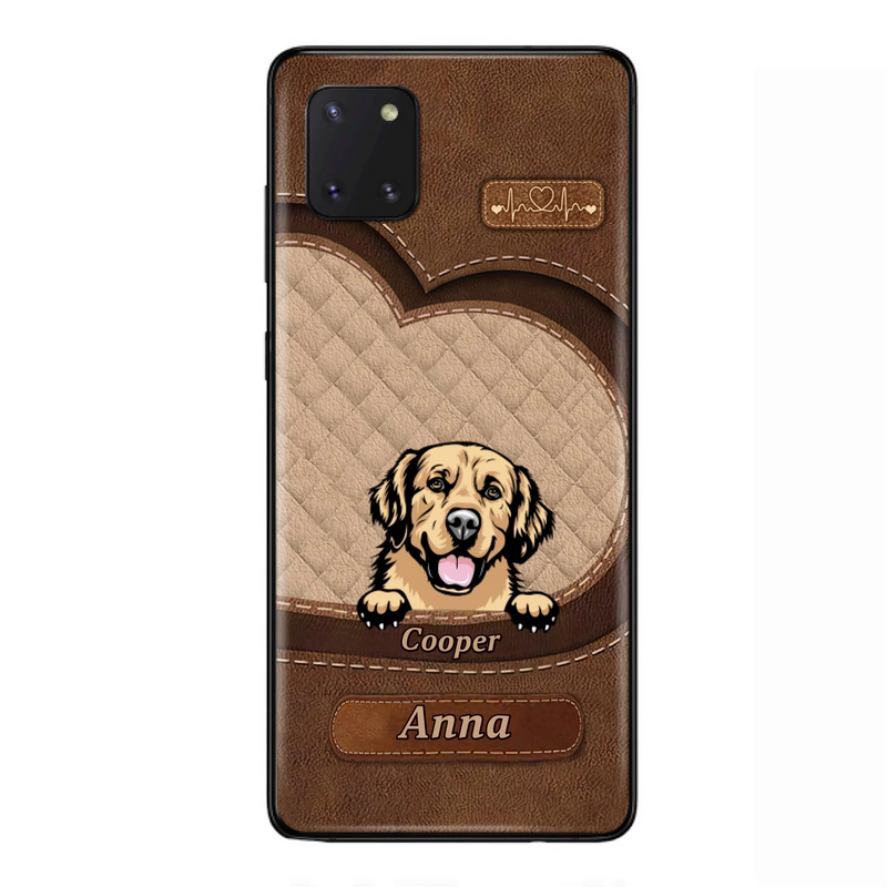 Custom Personalized Dog Phone Case - Gift Idea For Dog Lovers - Case For iPhone And Samsung