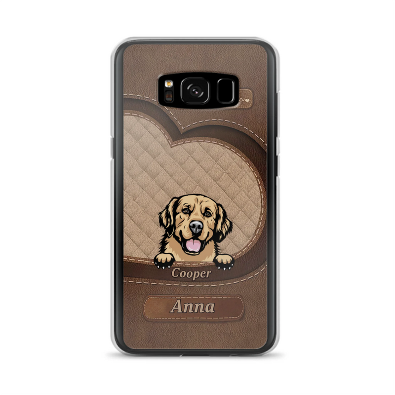 Custom Personalized Dog Phone Case - Gift Idea For Dog Lovers - Case For iPhone And Samsung