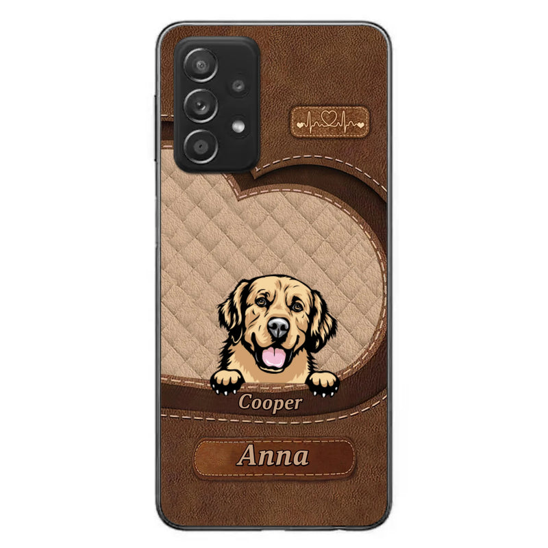 Custom Personalized Dog Phone Case - Gift Idea For Dog Lovers - Case For iPhone And Samsung