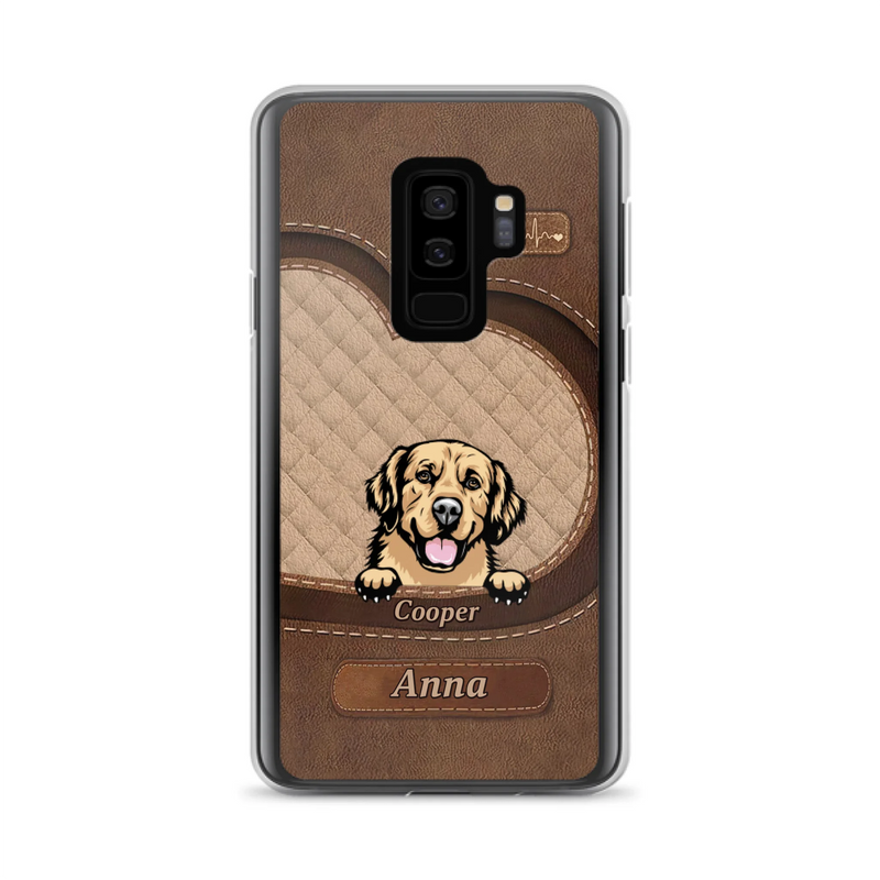 Custom Personalized Dog Phone Case - Gift Idea For Dog Lovers - Case For iPhone And Samsung