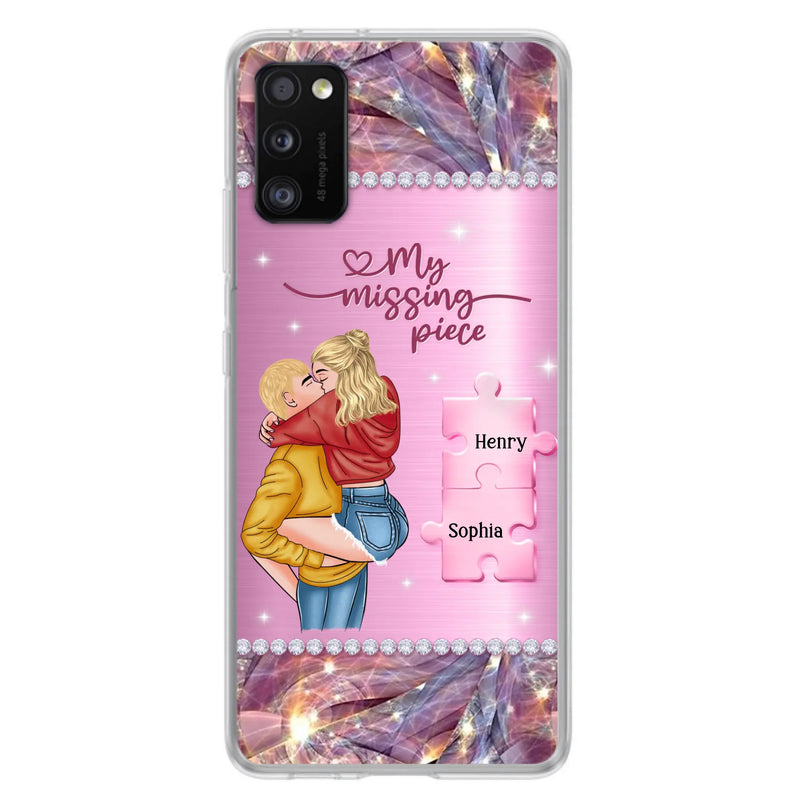 Custom Personalized Couple iPhone/ Samsung Phone Case - Gift Idea For Couple/ Christmas - My Missing Piece