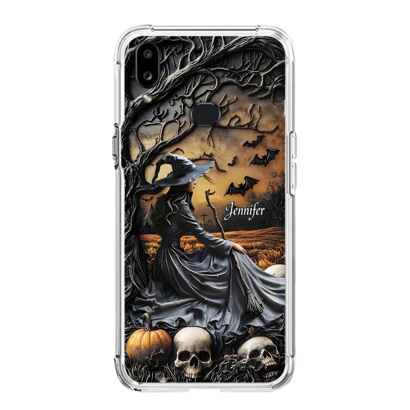 Custom Personalized Witch Phone Case For iPhone/ Samsung- Halloween/ Birthday Gift Idea For Yourself, Women, Witch Lovers