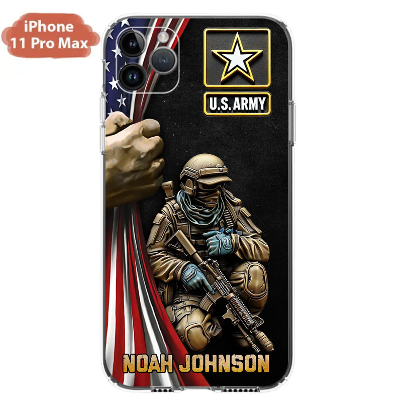 Custom Personalized Veteran Phone Case - Veteran Gift Idea - Case For iPhone/ Samsung