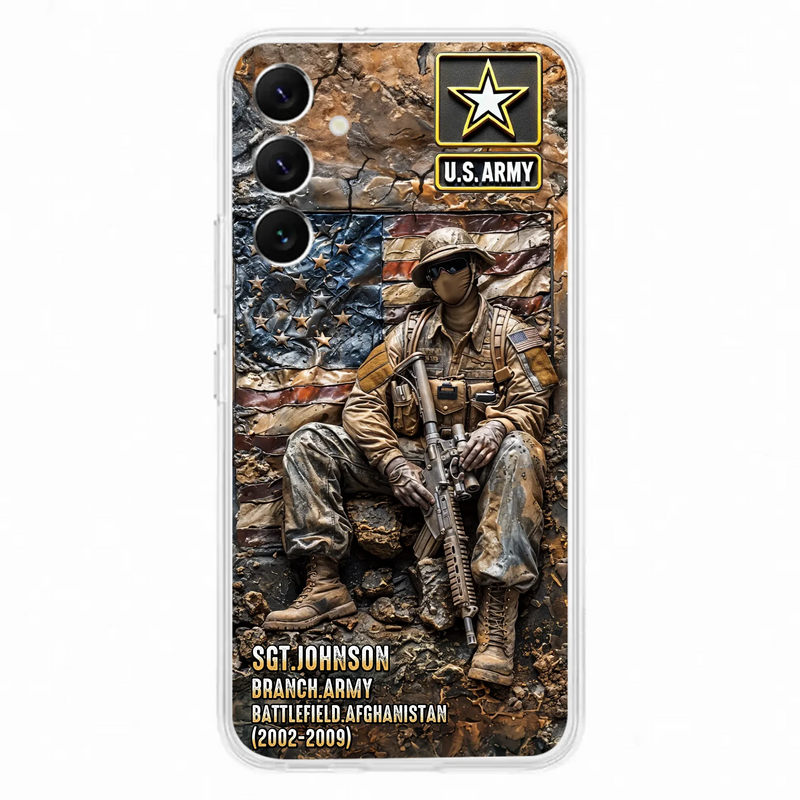 Custom Personalized Veteran Phone Case For iPhone/ Samsung - Veteran Gift Idea
