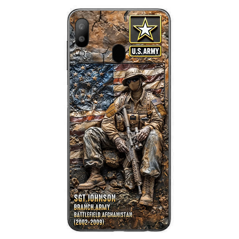 Custom Personalized Veteran Phone Case For iPhone/ Samsung - Veteran Gift Idea