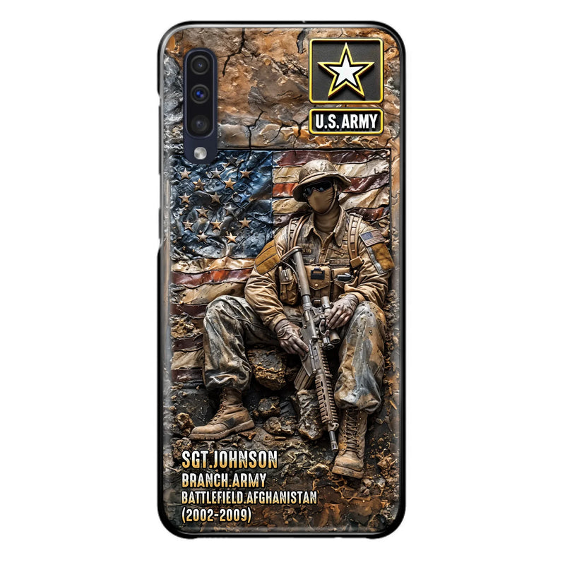 Custom Personalized Veteran Phone Case For iPhone/ Samsung - Veteran Gift Idea