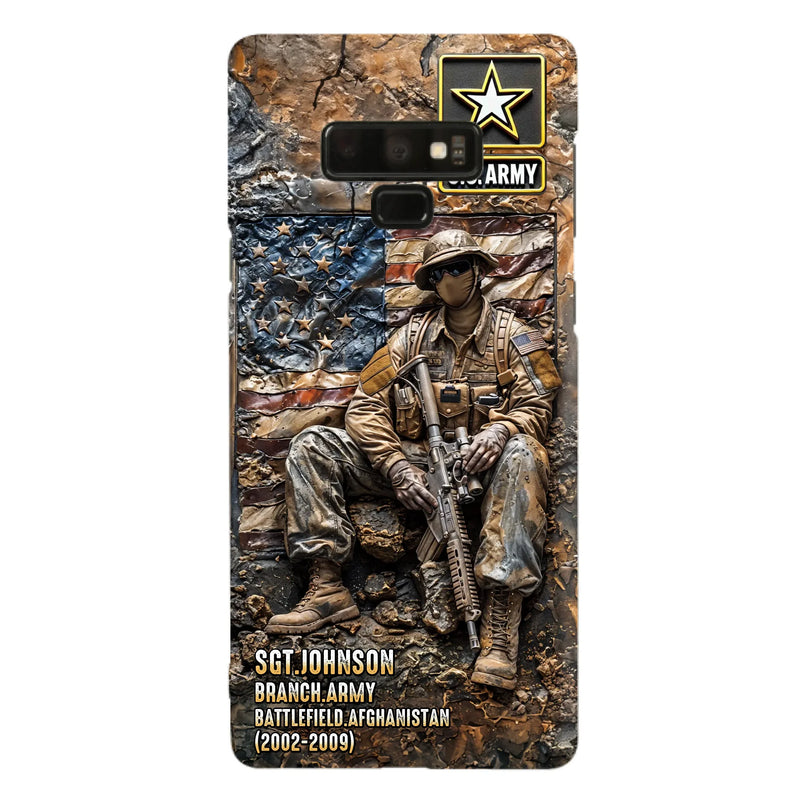 Custom Personalized Veteran Phone Case For iPhone/ Samsung - Veteran Gift Idea